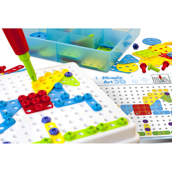 Moza&iuml;ek Constructie set 3D - 181 delen