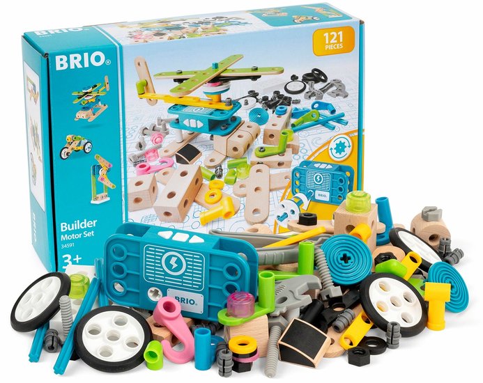 Brio Builder Motor Constructie 121-delig 