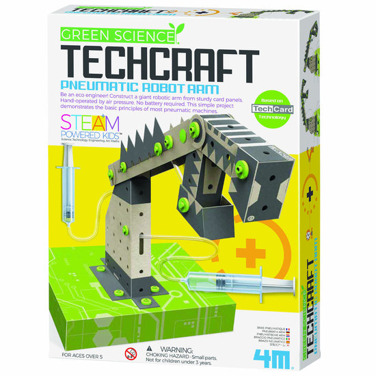 4M Kidzlabs Green Science Pneumatische Robotarm