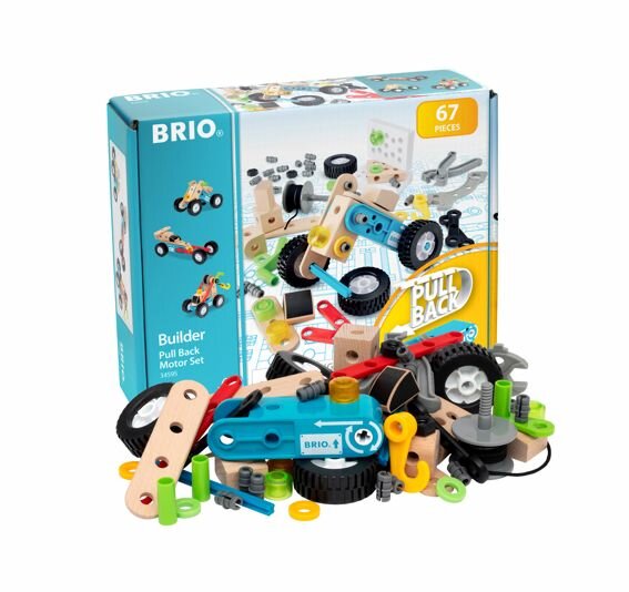 Brio Builder Pull Back Motor 67-delig