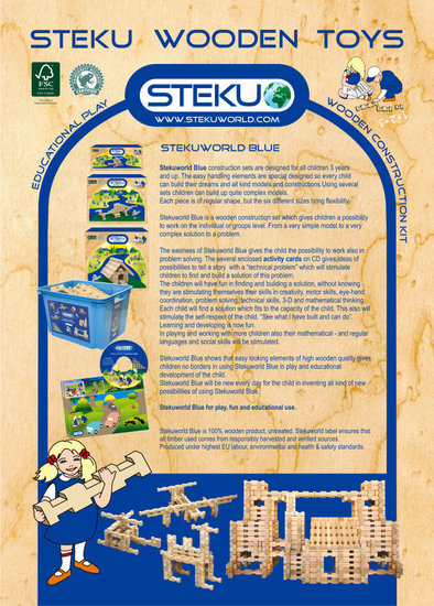 STEKUworld Blauw 260