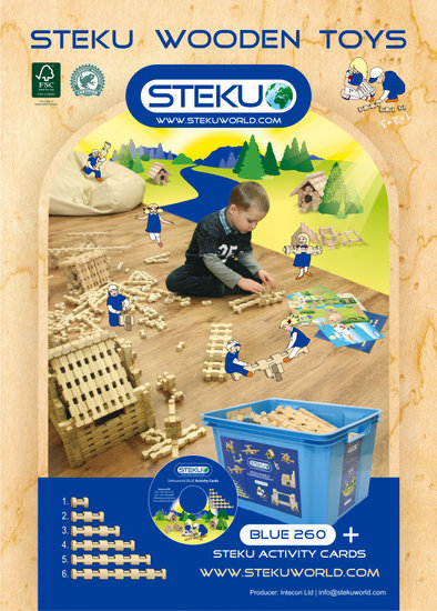 STEKUworld Blauw 260 kleur