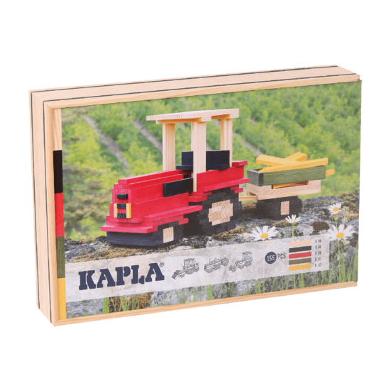 Kapla Tractor Pakket - 155 plankjes