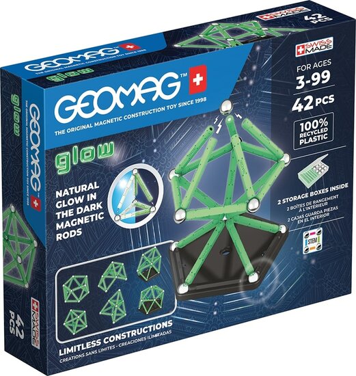 GEOMAG Glow Recycled 42-delig