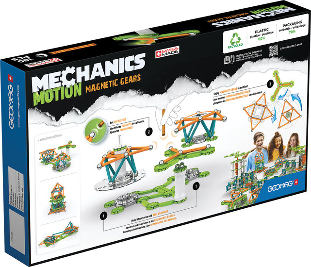 GEOMAG Mechanics Motion Magnetische Schakelingen 160-delig