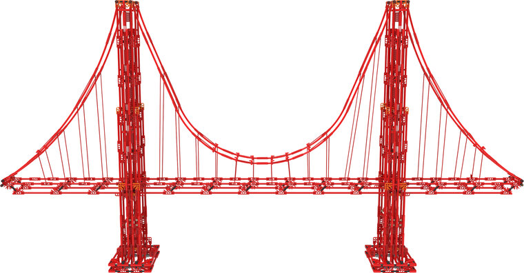 KNEX Golden Gate Brug