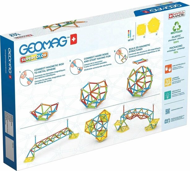 GEOMAG Super Color Recycled 142-delig