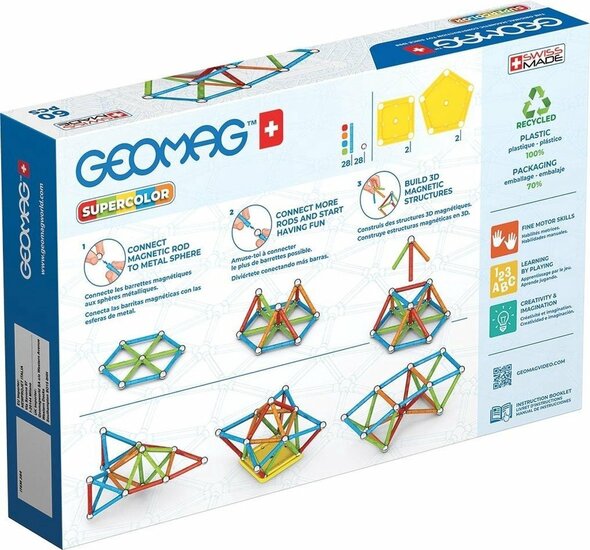 GEOMAG Super Color Recycled 60-delig