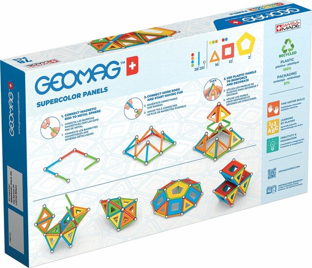 GEOMAG Super Color Recycled 78-delig