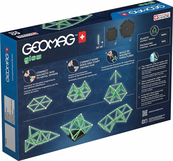 GEOMAG Glow Recycled 60-delig