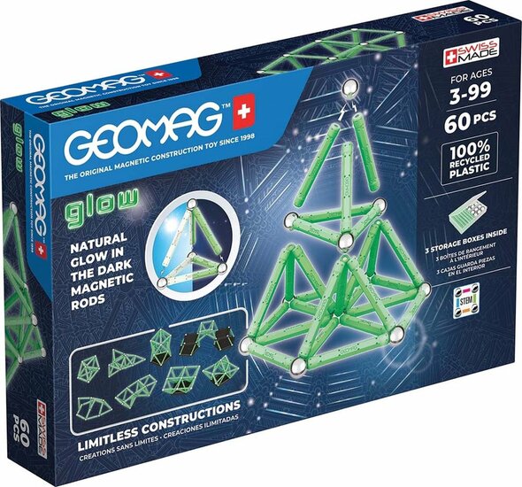 GEOMAG Glow Recycled 60-delig