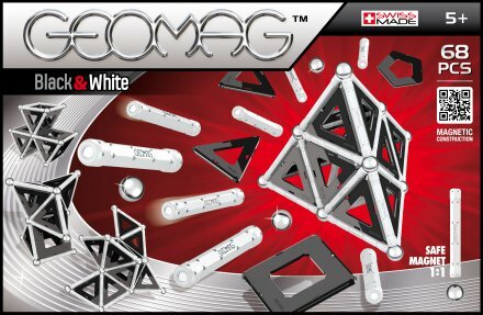 GEOMAG Panels Black&amp;White 68-delig TWEEDE KANS