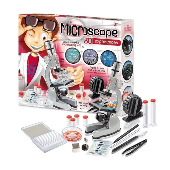 Microscoop met 30 experimenten - Buki