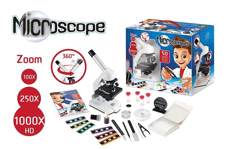 Microscoop met 50 experimenten - Buki