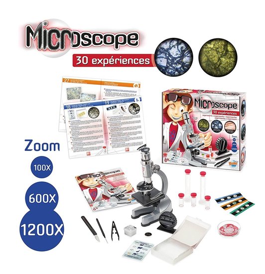 Microscoop met 30 experimenten - Buki