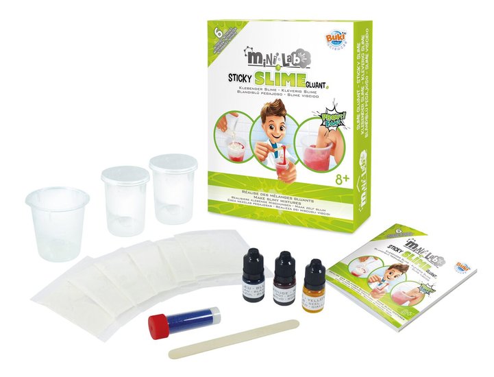 Mini Lab Kleverige Slime Slijm - Buki