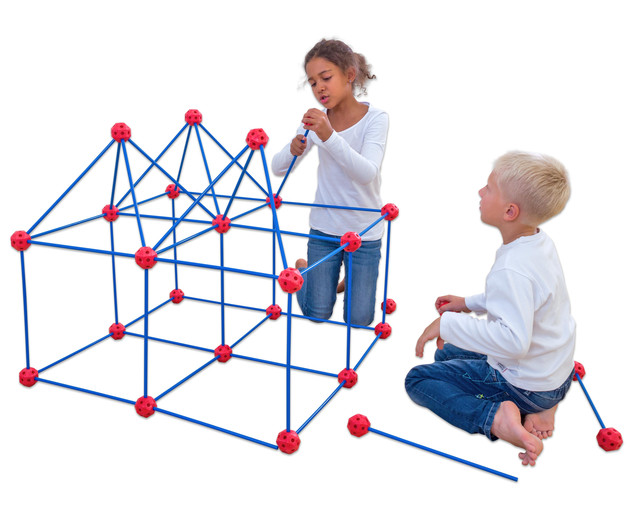 Geometrische Constructie XXL set 77-delig