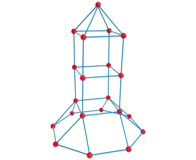 Geometrische Constructie XXL set 77-delig