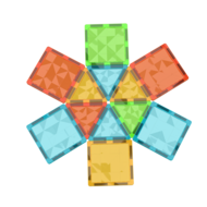 GEOMAG Magnetic Tiles Gems 32-delig