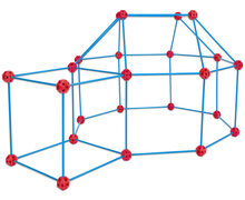 Geometrische Constructie XXL set 77-delig